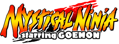 Mystical Ninja Starring Goemon logo for GameBoy
